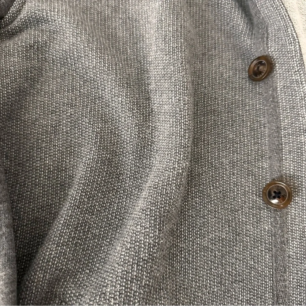 EUC Men’s Ted Baker Grey Shawl Collar Cardigan! - Picture 4 of 8